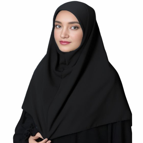 مقنعه کرپ کد 1126