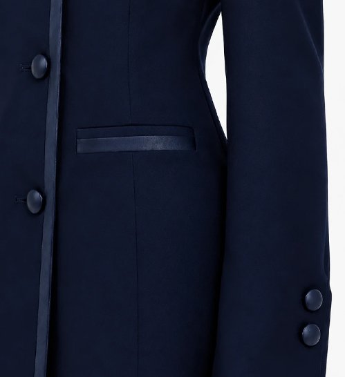 اداری مانتو شلوار بزایاق مغزی ساتن کد 2094