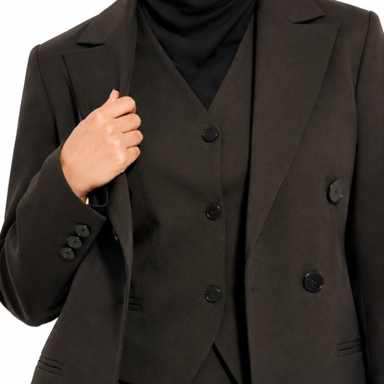 اداری کت و شلوار سه تیکه بزایاق کد 1334