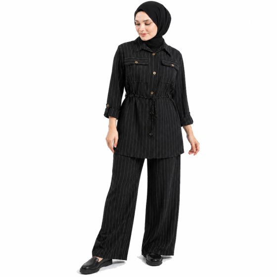 شومیز شلوار صوفیا کمر گت کد 2140