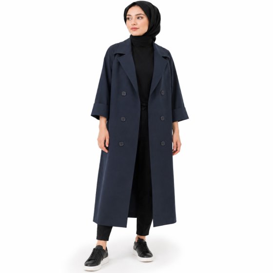 کت بزایاق جلو باز آستین کیمینو فری سایز کد 2023