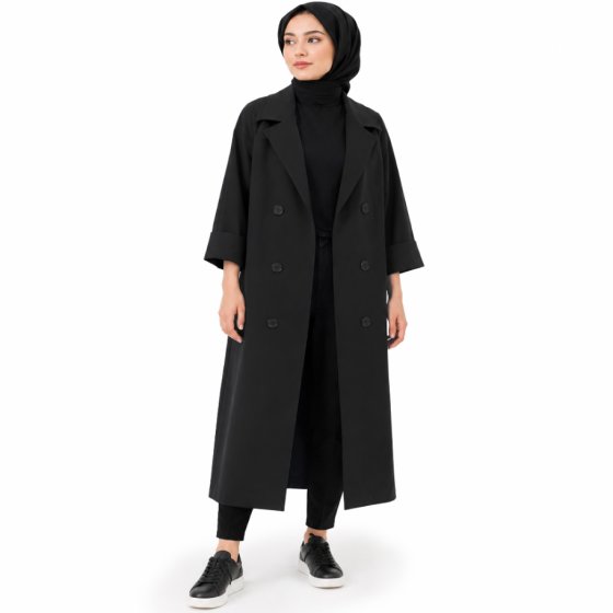 کت بزایاق جلو باز آستین کیمینو فری سایز کد 2023