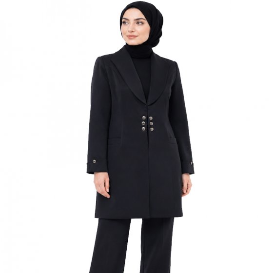 اداری کت و شلوار یقه پروانه کد 2175