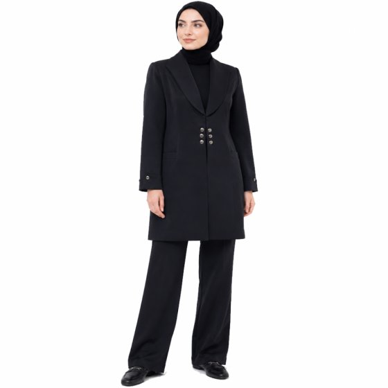 اداری کت و شلوار یقه پروانه کد 2175