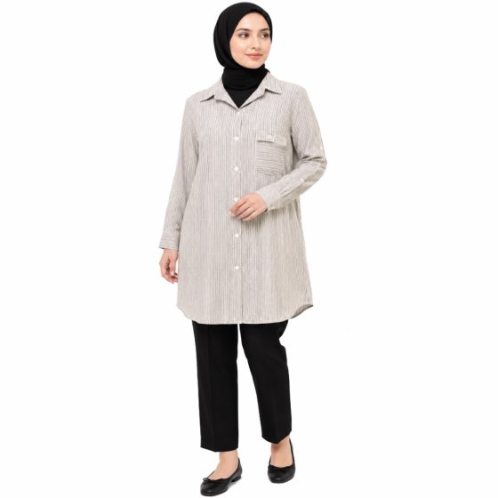 شومیز راهدار ملانژ کد 1831
