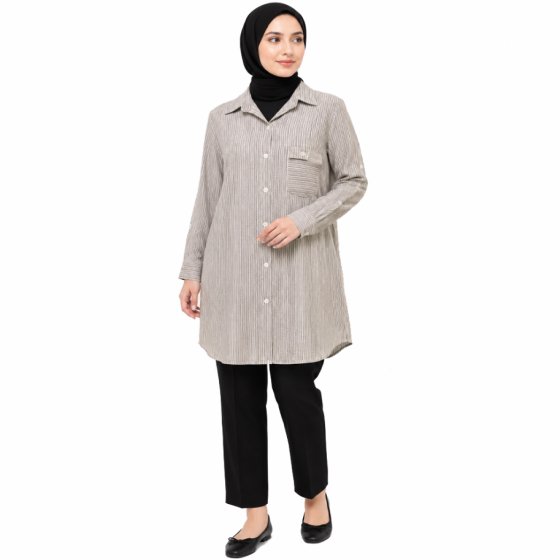 شومیز راهدار ملانژ کد 1831