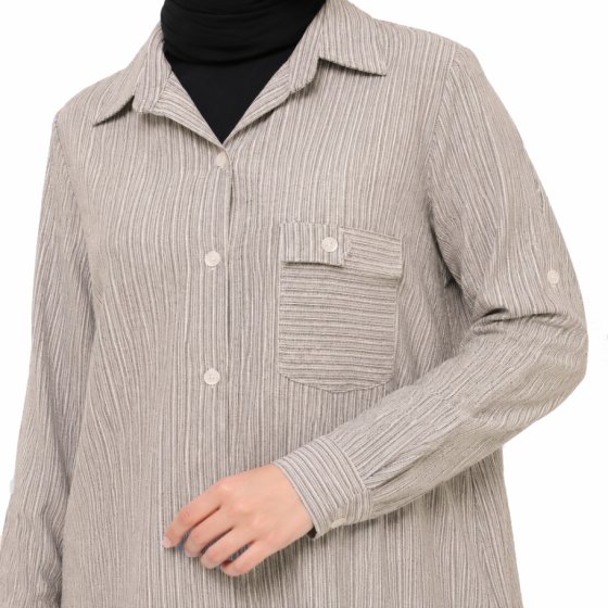 شومیز راهدار ملانژ کد 1831