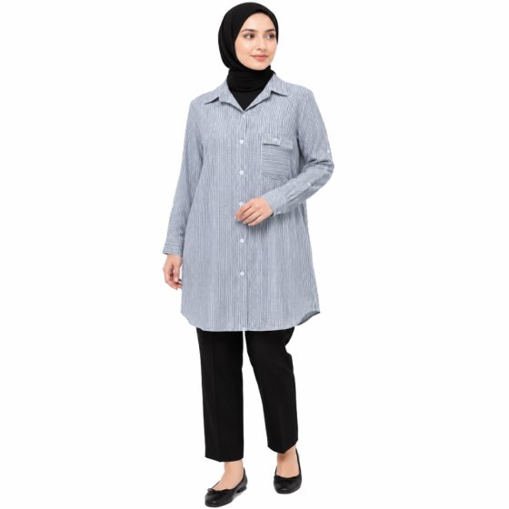 شومیز راهدار ملانژ کد 1831