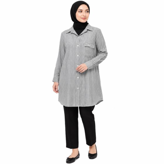 شومیز راهدار ملانژ کد 1831