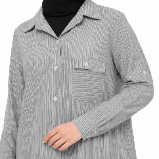 شومیز راهدار ملانژ کد 1831
