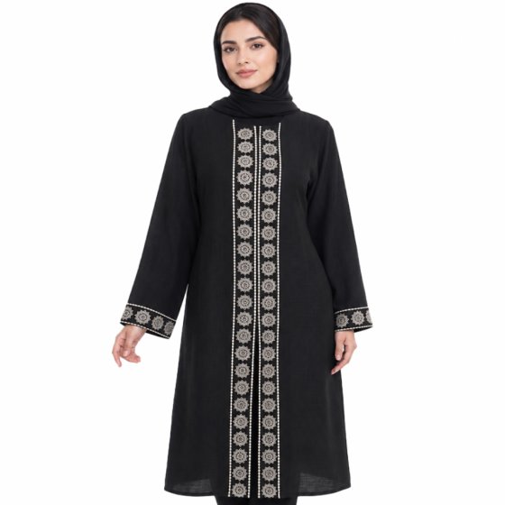 شانتون جت بلک گلدوزی کارینا کد 1832