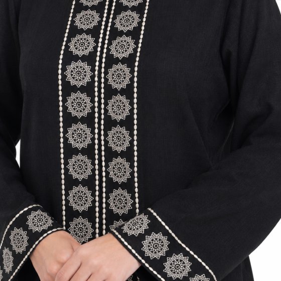 شانتون جت بلک گلدوزی کارینا کد 1832