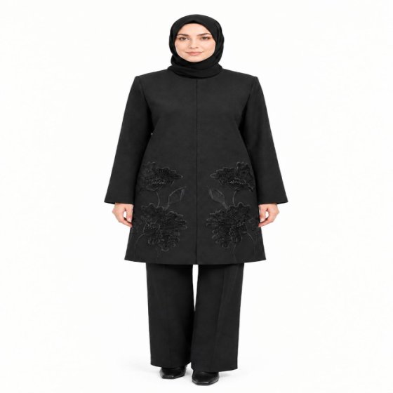 کرپ مجلسی کارولین4003
