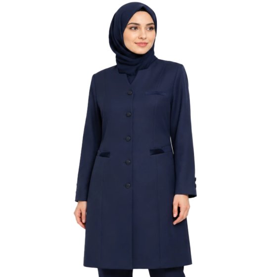 اداری بزایاق دوبل ساتن دار4027