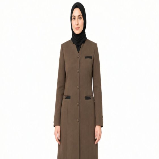 اداری بزایاق دوبل ساتن دار4027